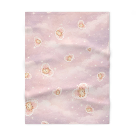 Bunny in the Sky | Soft Fleece Baby Blanket