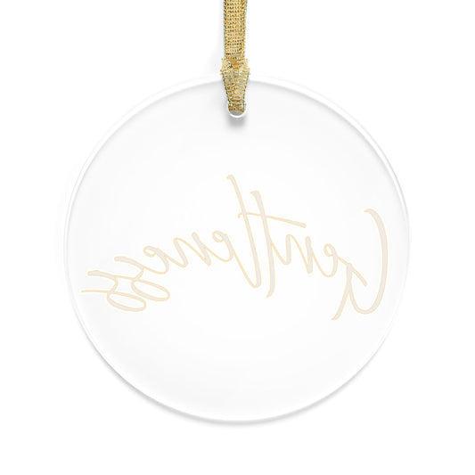 Gentleness Holiday Ornament