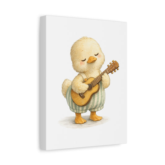 Playing for You | Everyday Duck Canvas