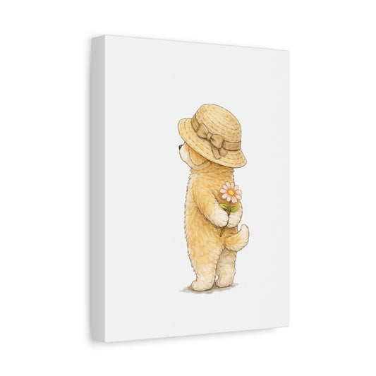 "On the Way" | Soft Illustrated Canvas Wall Art