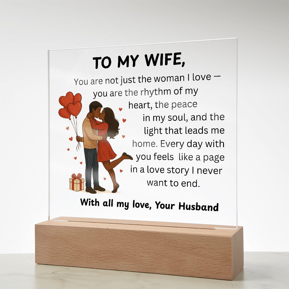 Together Since Forever – Romantic Couple Acrylic Plaque