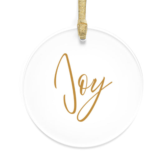 Joy Holiday Ornament