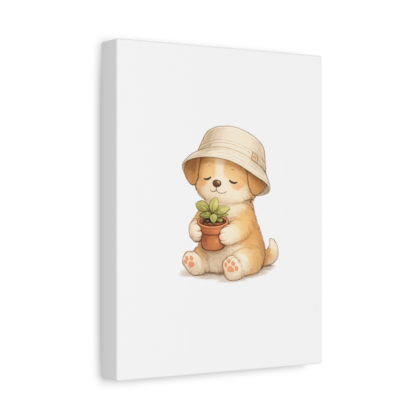 "Something to Care For" | Gentle Nursery Canvas Wall Art
