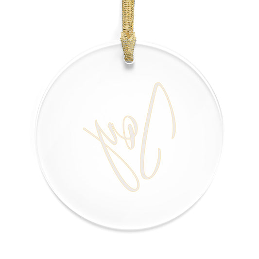 Joy Holiday Ornament