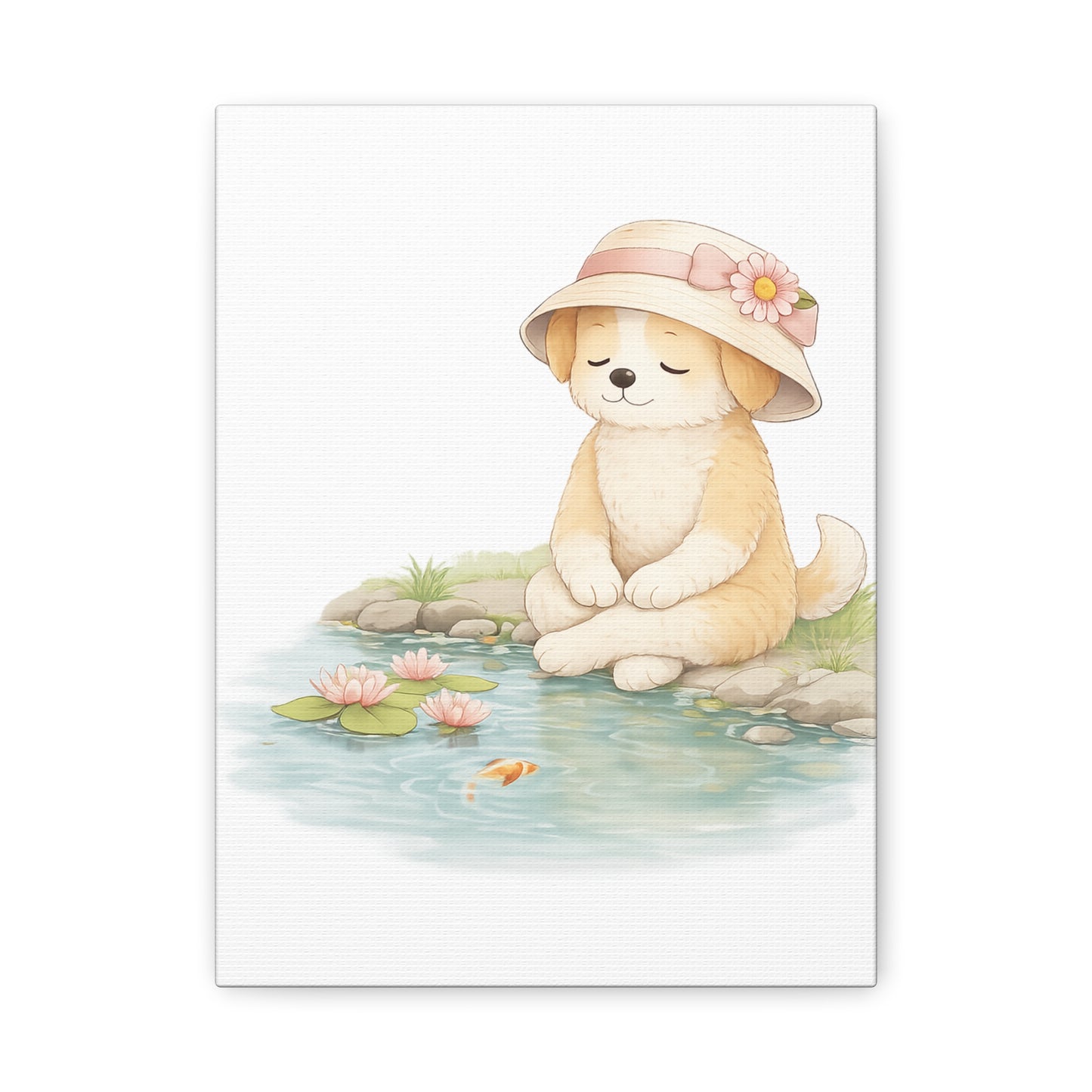 "Learning Patience" | Gentle Nursery Canvas Wall Art
