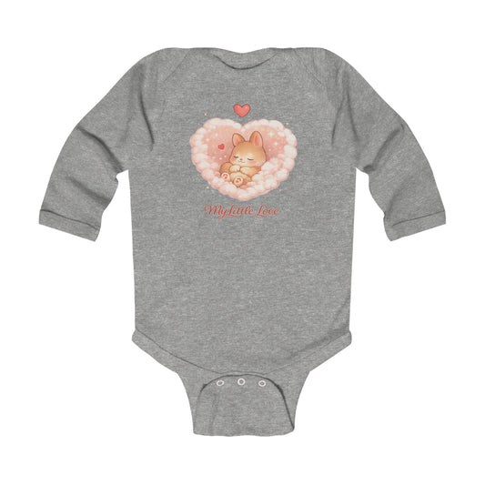 "My Little Love" | Long-Sleeve Onesie