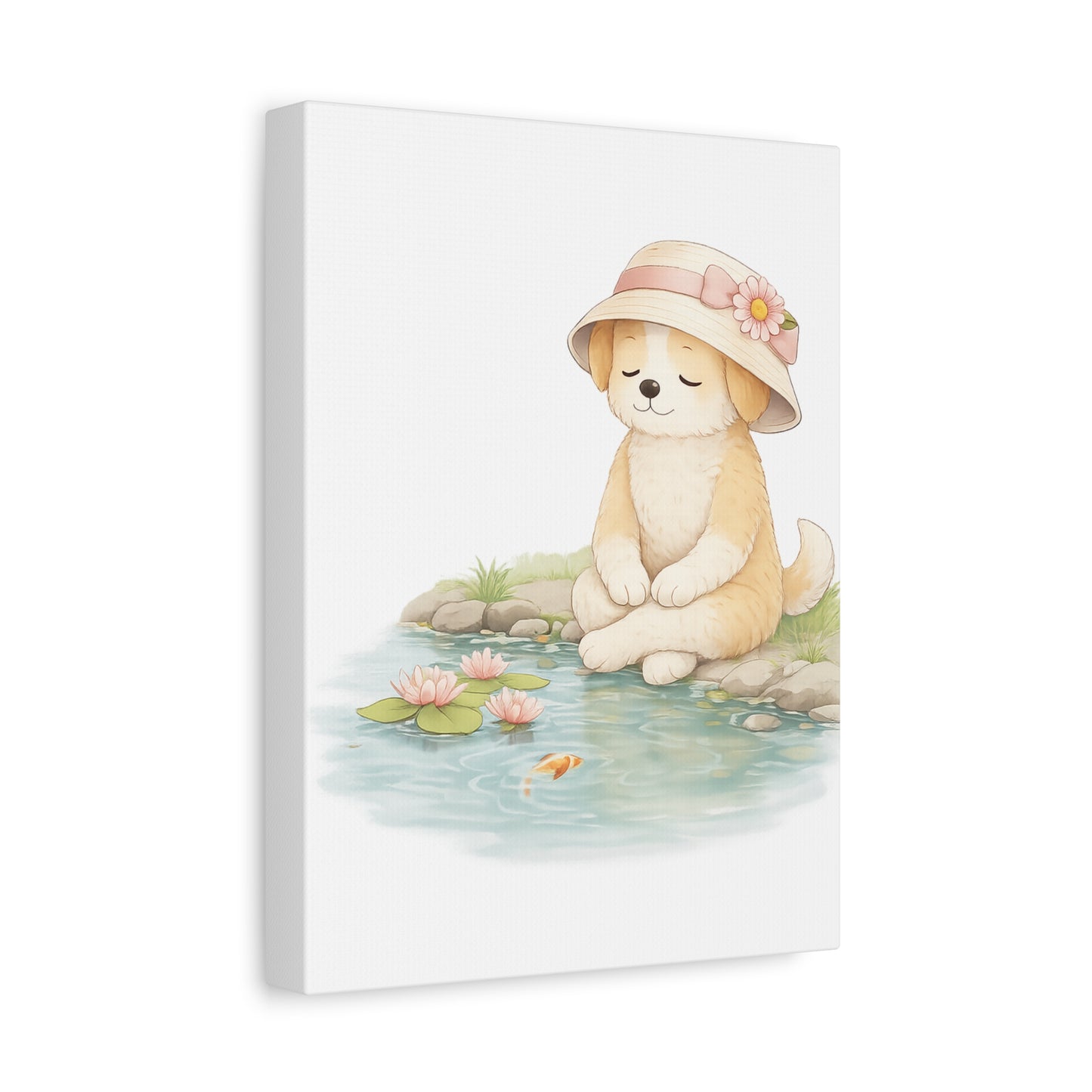 "Learning Patience" | Gentle Nursery Canvas Wall Art