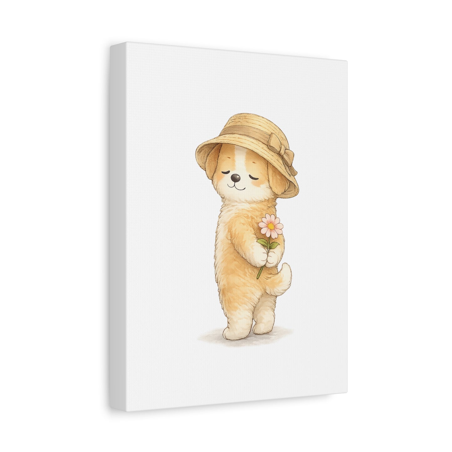 "Just for You" | Soft Illustrated Canvas Wall Art