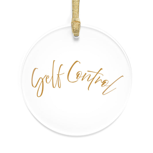 Self-Control Ornament
