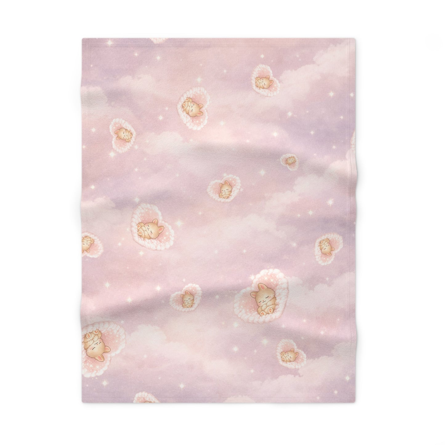 Bunny in the Sky | Soft Fleece Baby Blanket
