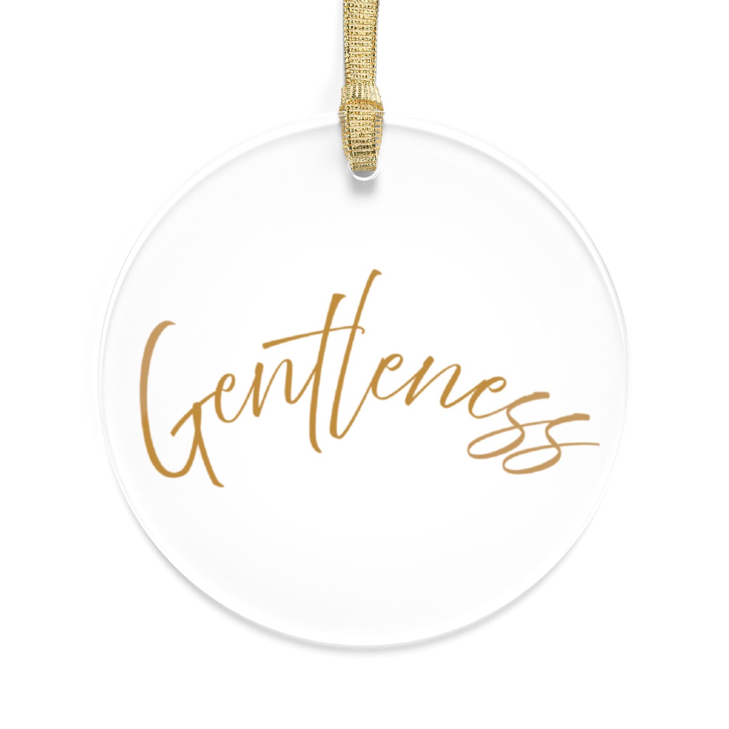 Gentleness Holiday Ornament