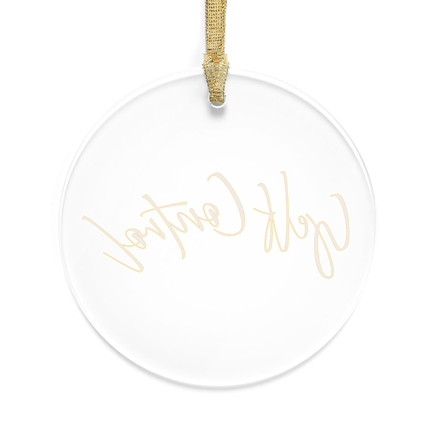 Self-Control Ornament