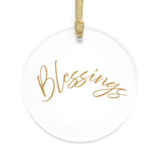 Blessings Holiday Ornament
