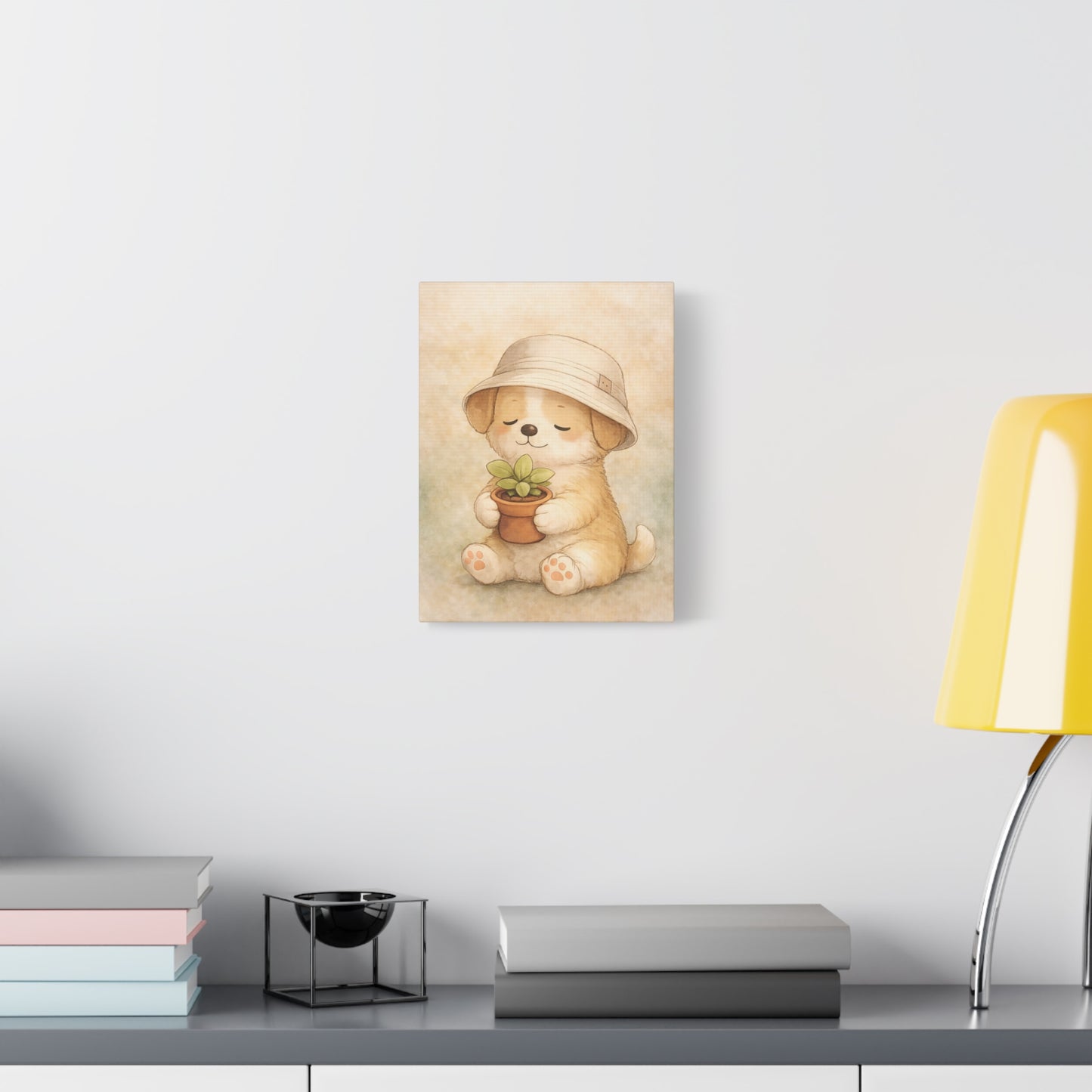 "Something to Care For" | Gentle Nursery Canvas Wall Art