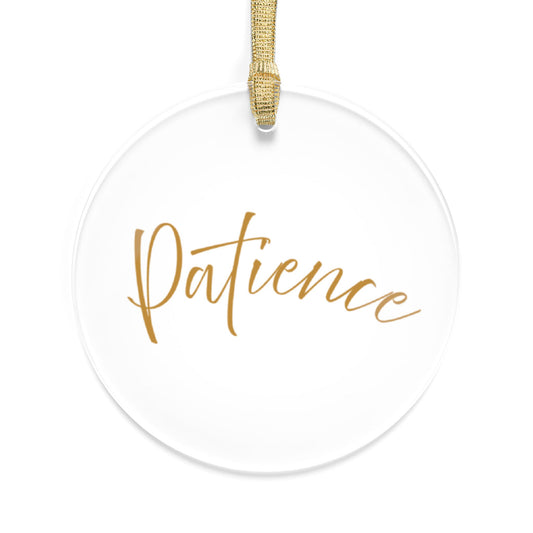 Patience Holiday Ornament
