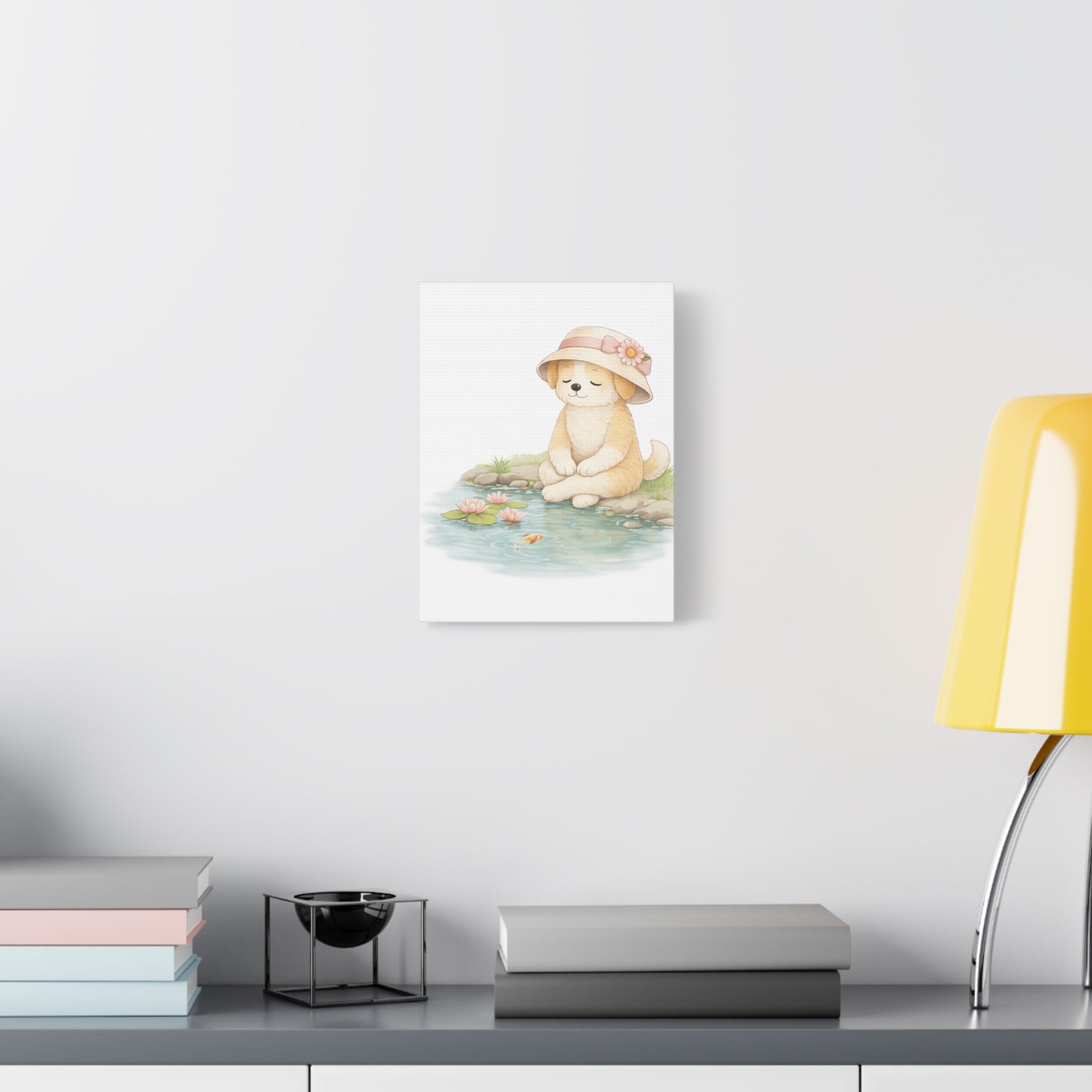 "Learning Patience" | Gentle Nursery Canvas Wall Art