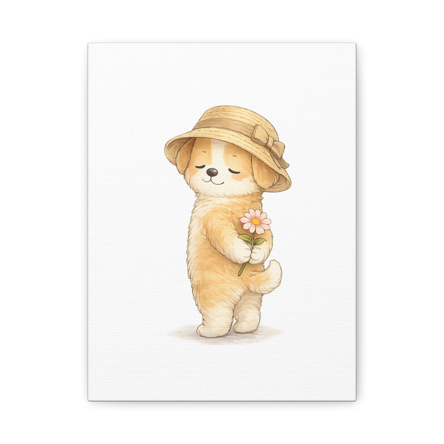 "Just for You" | Soft Illustrated Canvas Wall Art