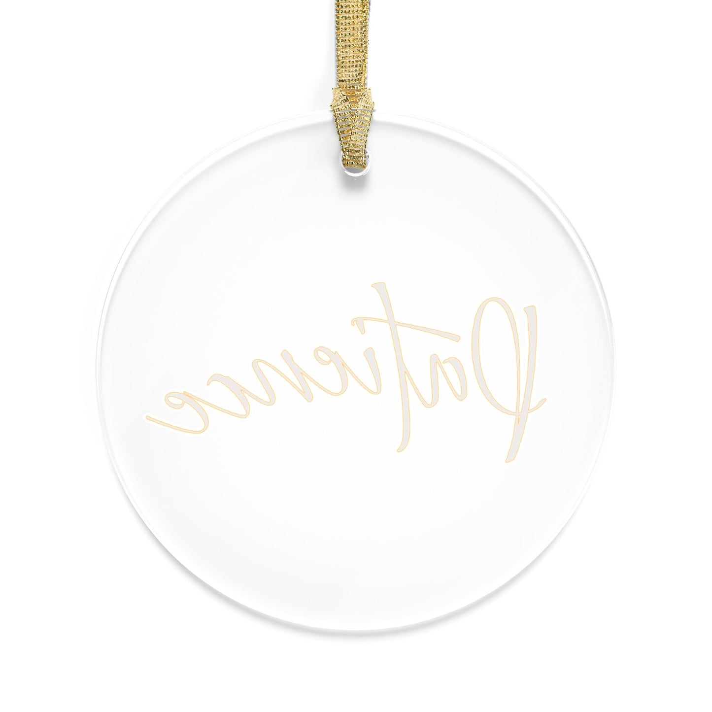 Patience Holiday Ornament