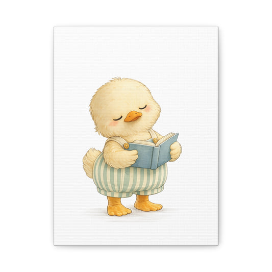 Time to Read | Everyday Duck Canvas