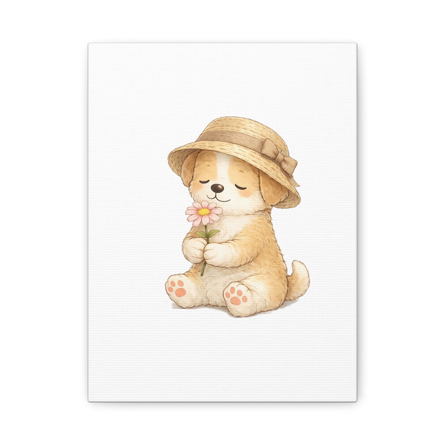 "A Small Offering" | Soft Illustrated Canvas Wall Art