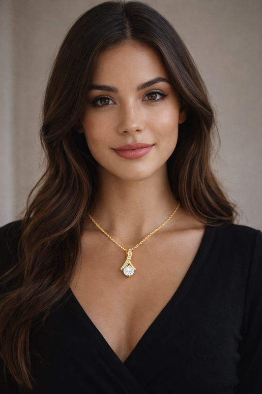 To My Wonderful Mom Necklace