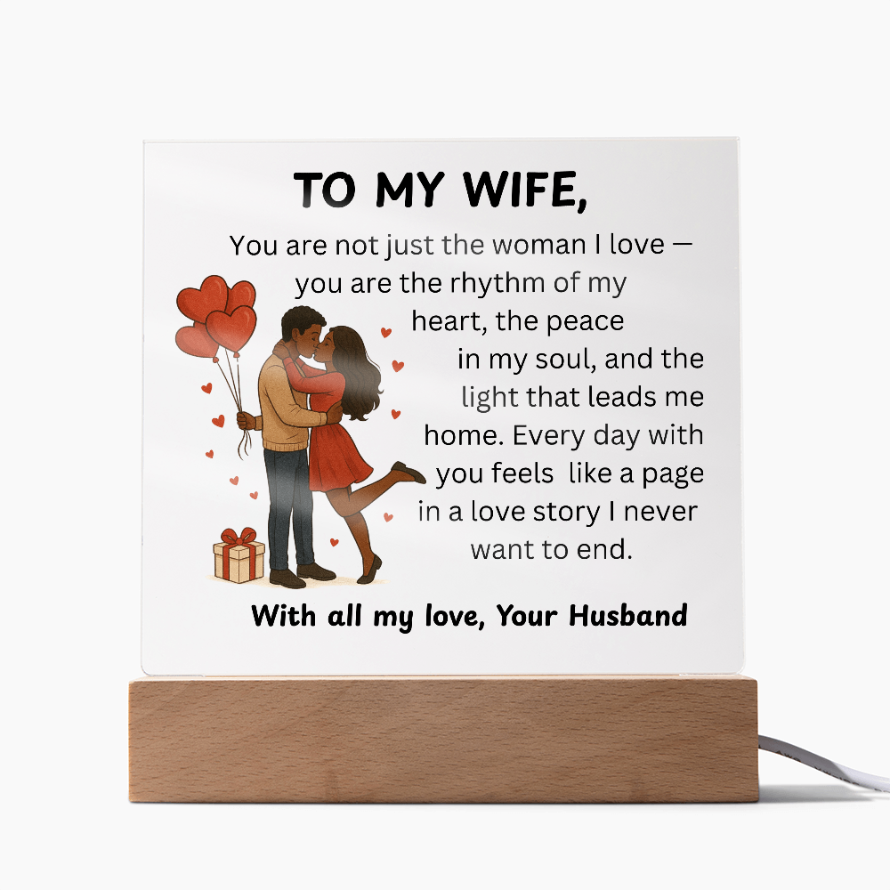 Together Since Forever – Romantic Couple Acrylic Plaque