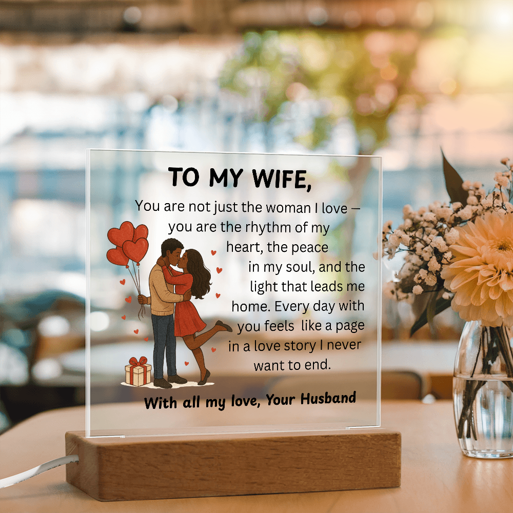 Together Since Forever – Romantic Couple Acrylic Plaque