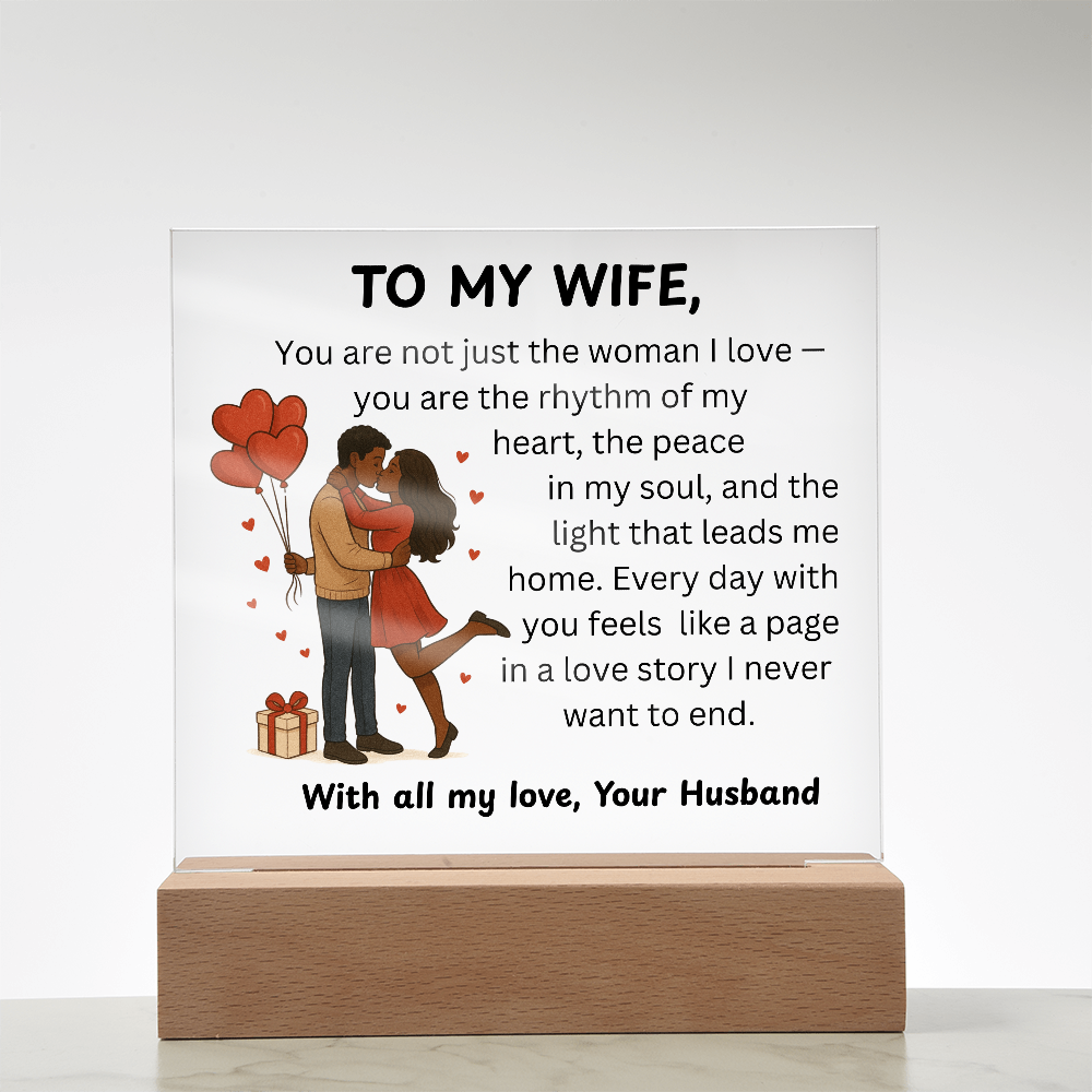 Together Since Forever – Romantic Couple Acrylic Plaque