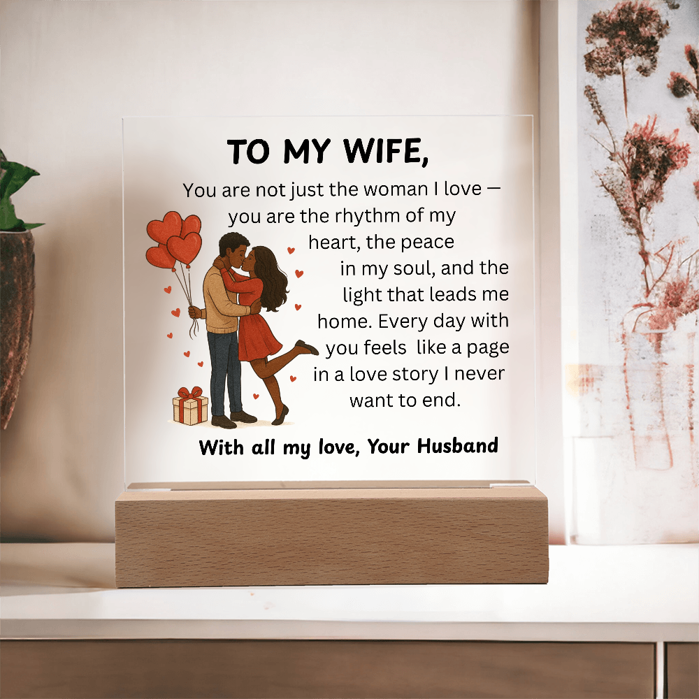 Together Since Forever – Romantic Couple Acrylic Plaque