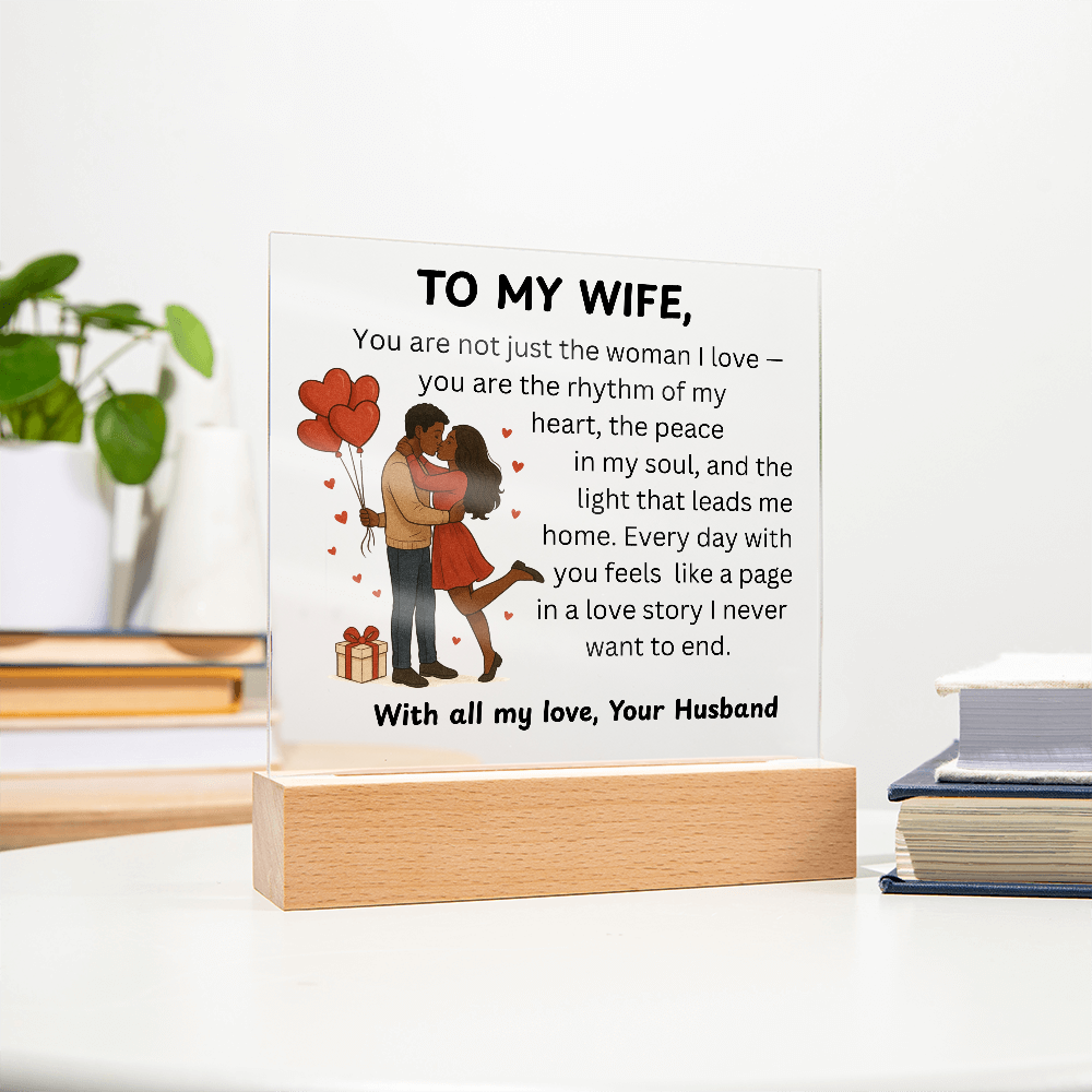 Together Since Forever – Romantic Couple Acrylic Plaque