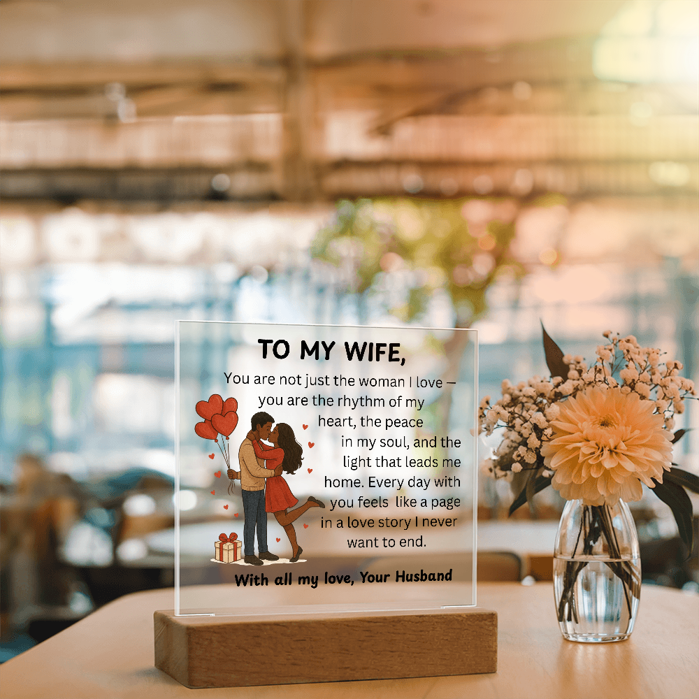 Together Since Forever – Romantic Couple Acrylic Plaque