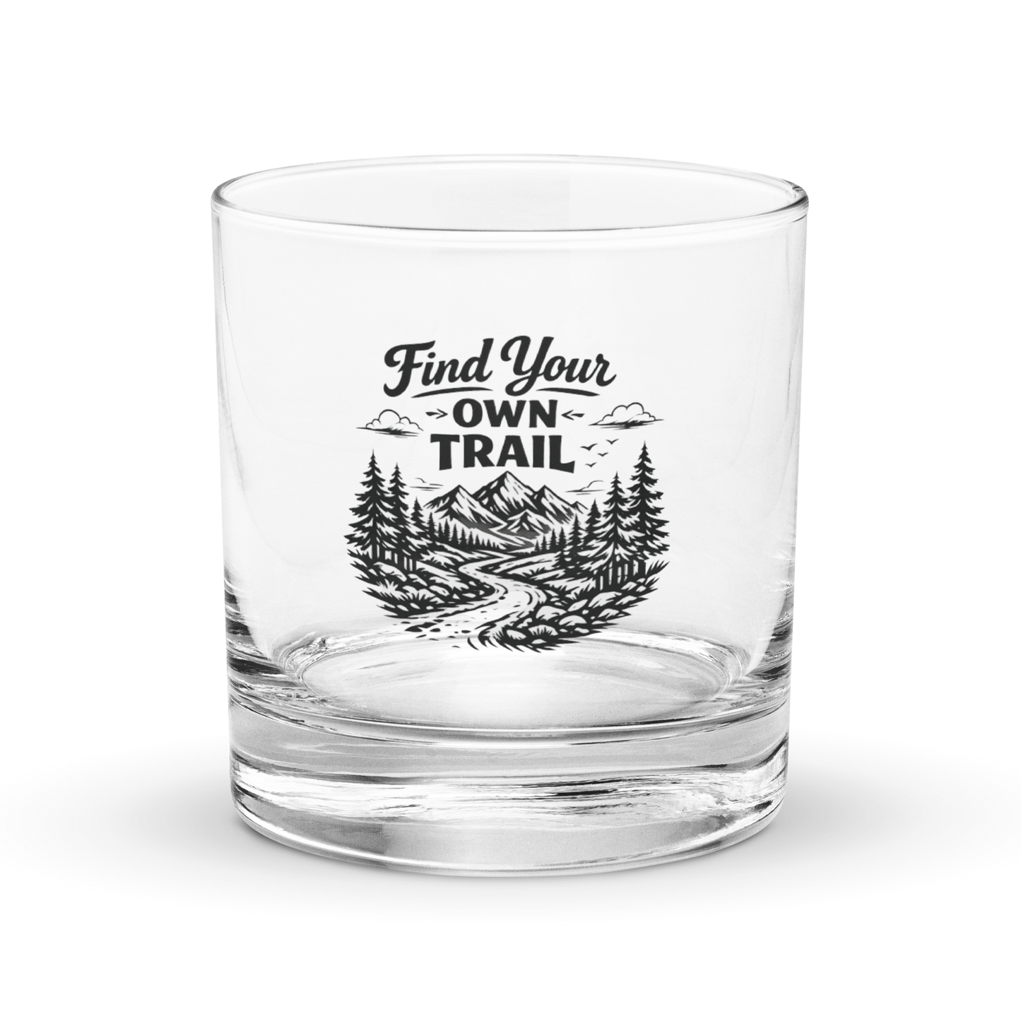 Find Your Own Trail | Rocks Glass